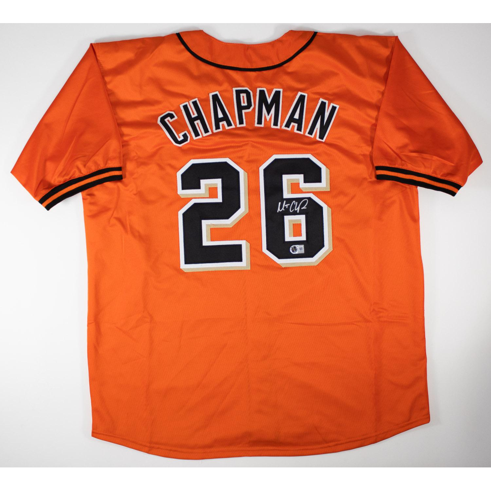 Matt Chapman Signed San Francisco Giants Custom Jersey (Beckett
