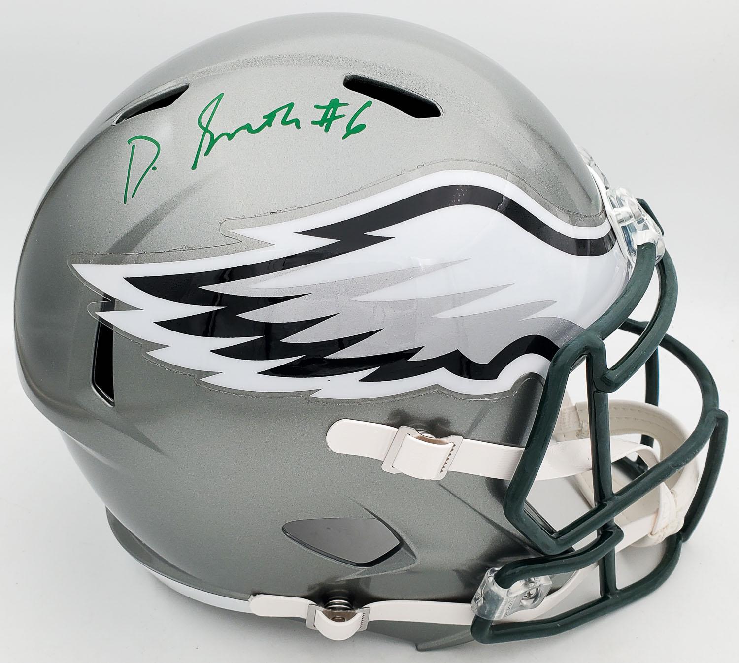 devonta smith helmet to helmet Philadelphia Eagles Signed Riddell Lunar Mini Bec  Diamond Legends Online Level up your collection of Philadelphia Eagles memorabilia with this DeVonta Smith Autographed Riddell 2022 Alternate Speed Mini Helmet Devonta Smith Signed Full Size