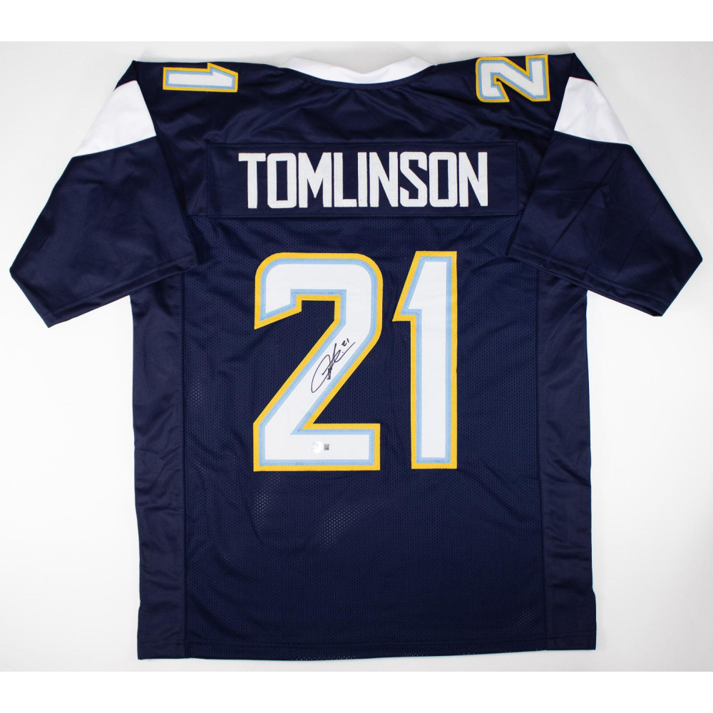 LaDainian Tomlinson Signed San Diego Chargers Custom Jersey