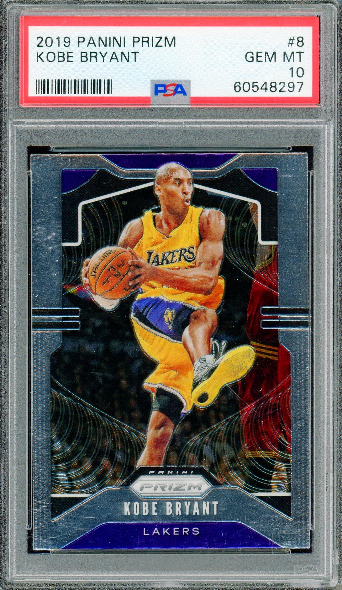 Kobe Bryant PSA Gem Mint 10 2019 Panini Prizm Card | Auction of